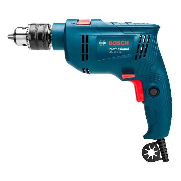 Taladro Percutor 1/2" (13mm) 550W BOSCH GSB 550 RE - Imagen 4