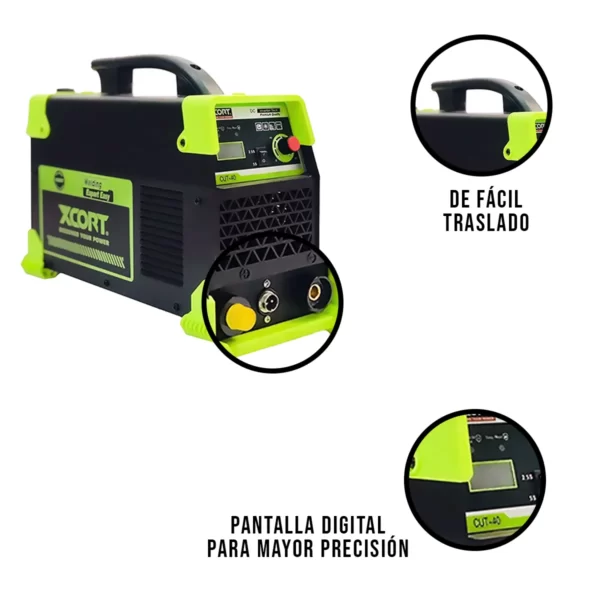 Cortadora de Plasma Inverter Air MOS 40 AMP XCORT CUT-40 - Imagen 2